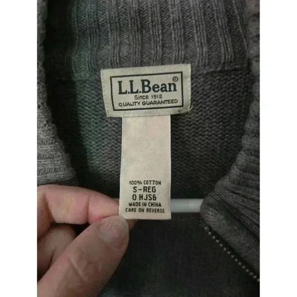 L.L. Bean Cardigan Women's Cardigan Small 100% Cotton - Picture 2 of 2